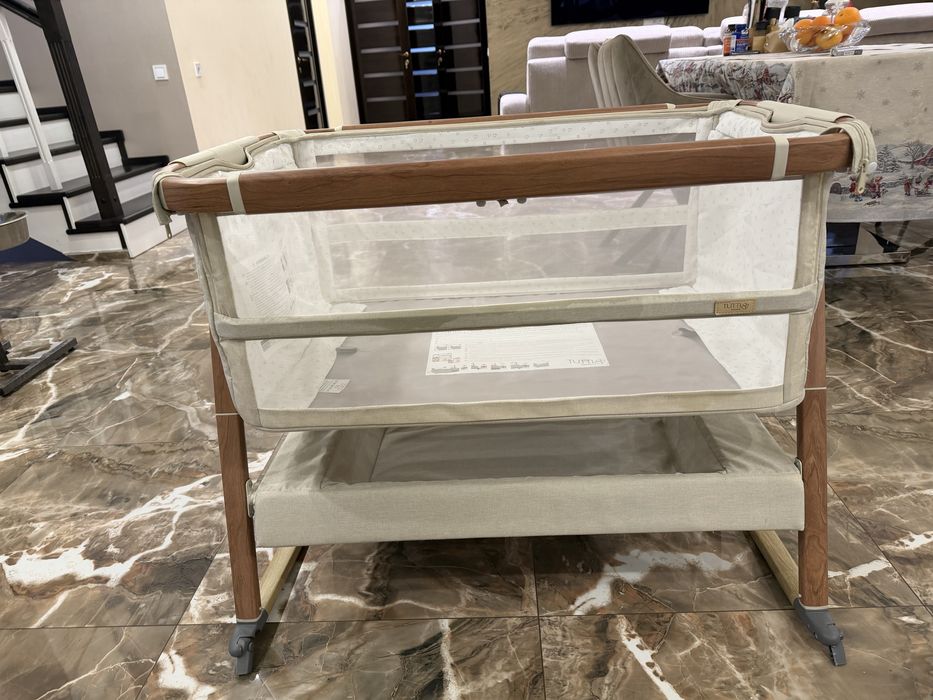 Дитяче ліжко Tutti Bambini CoZee XL 2в1, бежеве