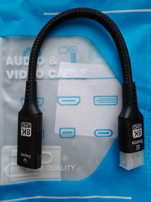 Переходник DisplayPort 1.4 to HDMI 2.1 ULT UGREEN FDBRO 8K60Hz G-Sync