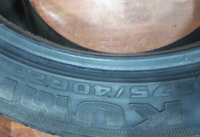 Шины (резина) 275 40 20 лето Kumho Ecsta (пара покрышек, 2 шт)