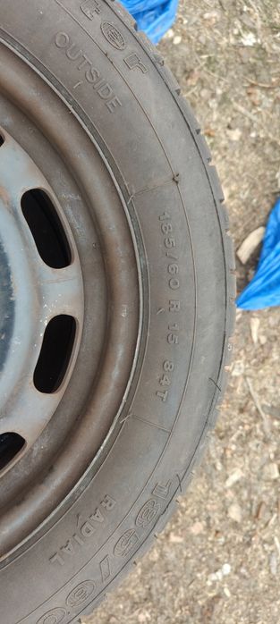 Felgi z oponami Mercedes A160 lato i zima 3komplety