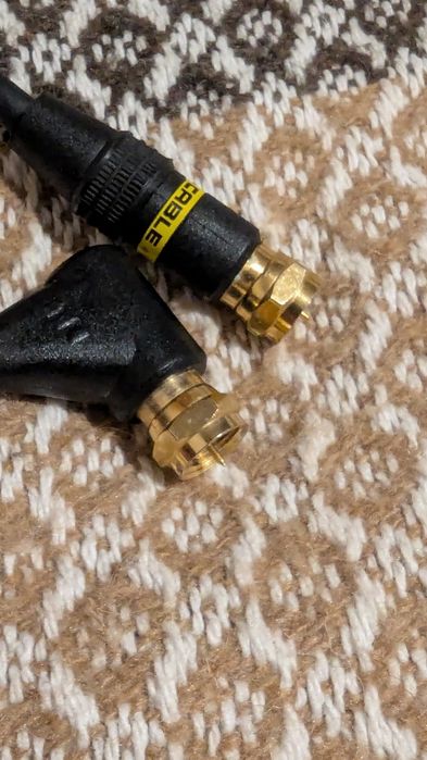 Kabel koncentryczny Monster SV1 Video Cable 75 Ohm (1m) F-type / Pozłacane wtyki