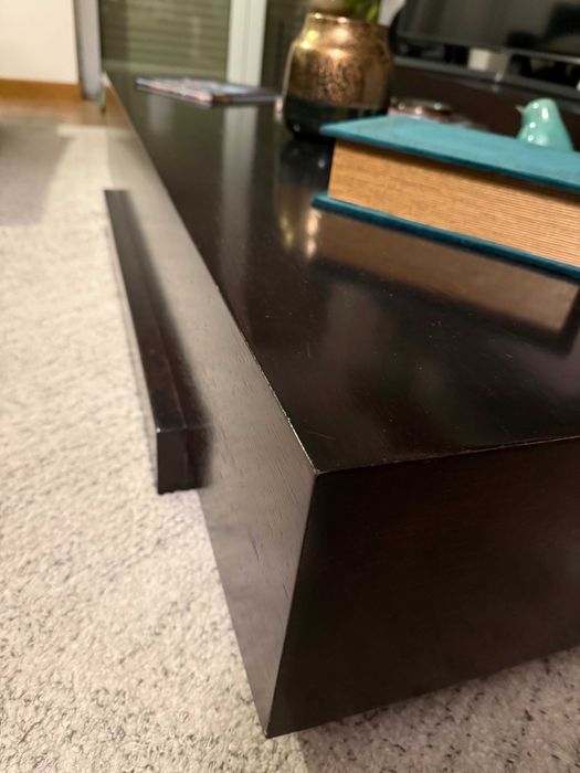 Mesa Centro Sala - Madeira Escura