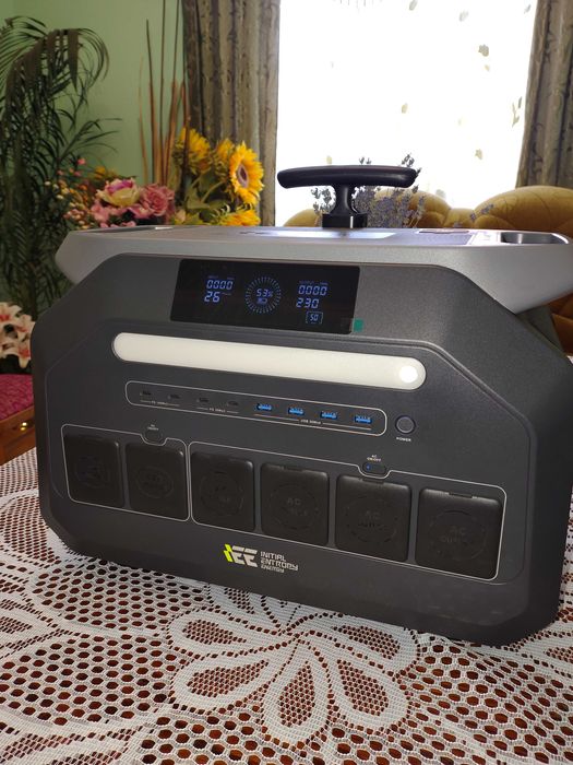 Зарядна станція IEETek P2400 2400W / 2048Wh (LiFePO4, ДБЖ/UPS) Нова