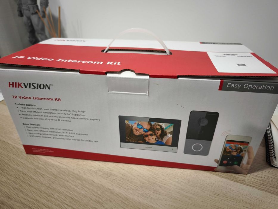 Videoporteiro Hikvision IP PoE