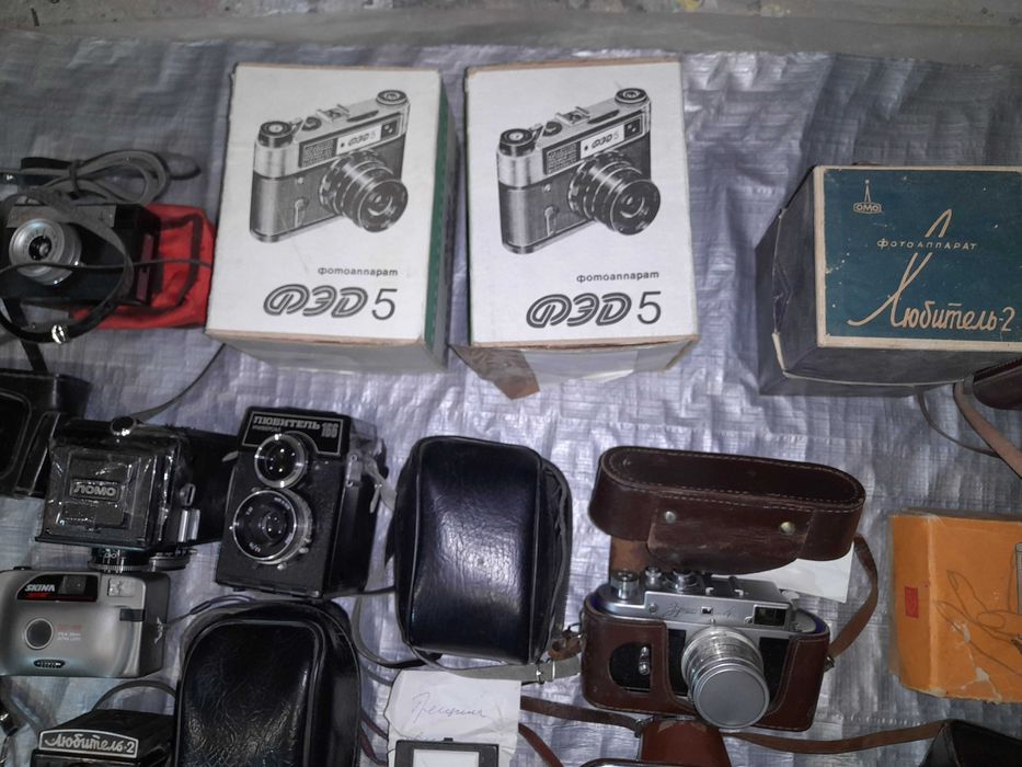 Лот фототехніки радянської та зарубіжної, 1950-2000 р.р.
