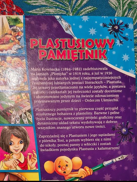 Plastusiowy pamiętnik Maria Kownacka lektura