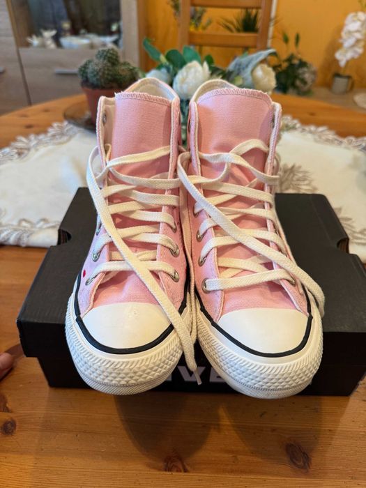 Converse różowe damskie trampki Love Me  39