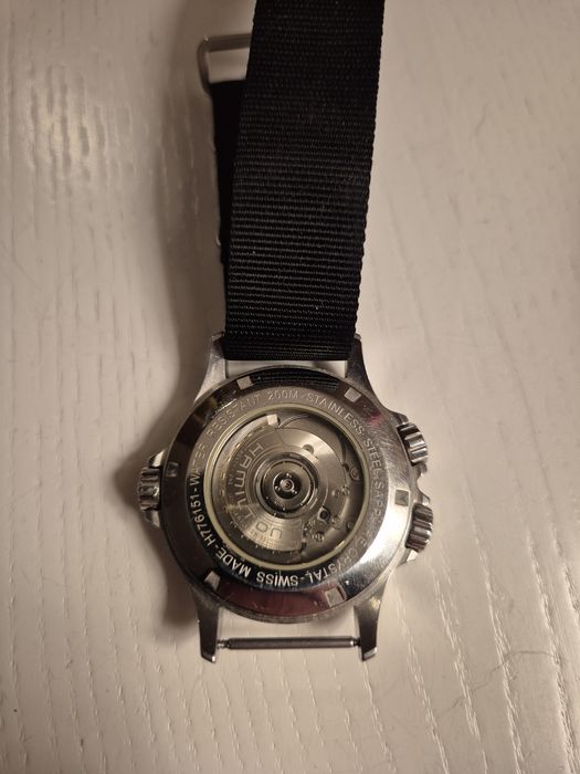 Relógio Hamilton Kaky Navy GMT