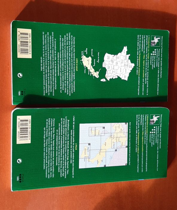 Guias e mapas Michelin França, Itália, Espanha e Portugal 1994/95/99