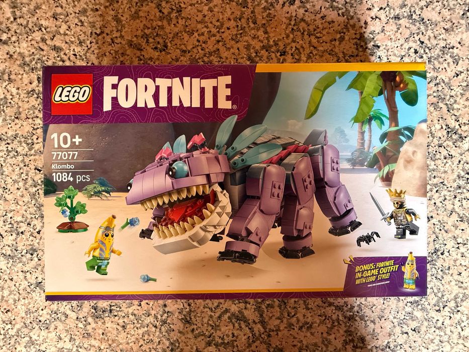 LEGO Fortnite 77077 Klombo — com caixa e instruções