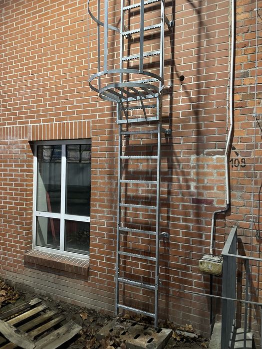 Schody nowe/bezpieczenstwa, podest, drabiny
