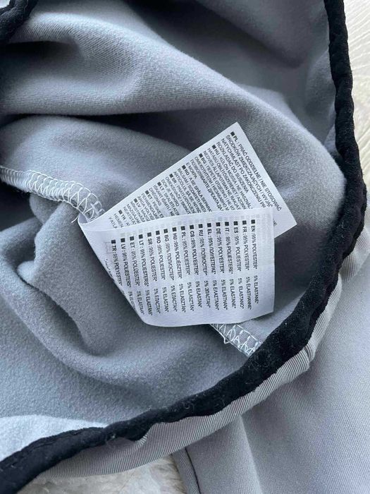 Nike running sportowa szara bluza na zamek L m