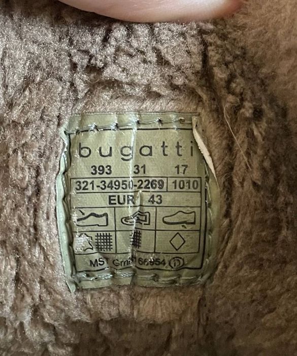 Чоловічі шкіряні ботинки Bugatti