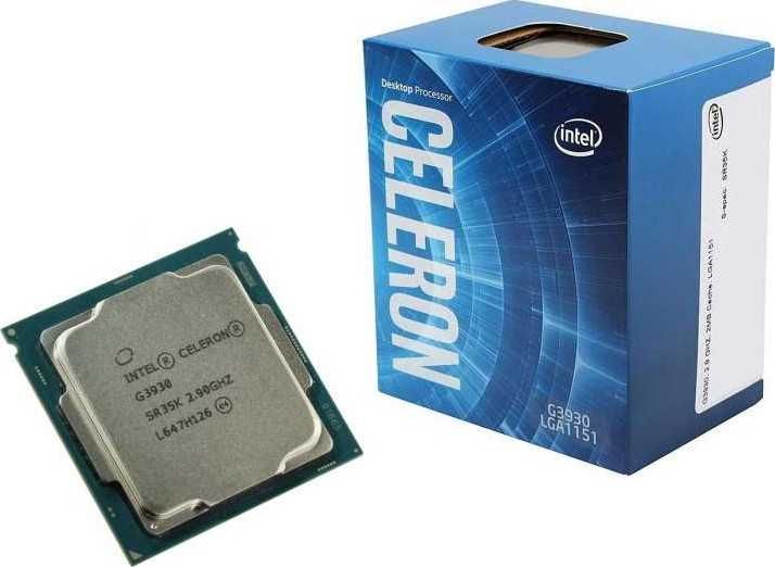 Процесор Intel Celeron G3930 2.9 GHZ LGA1151 з відео та охолодженням