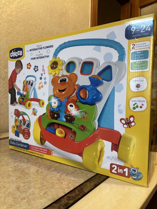 Іграшка ходунки Chicco "Baby Gardener для дітей