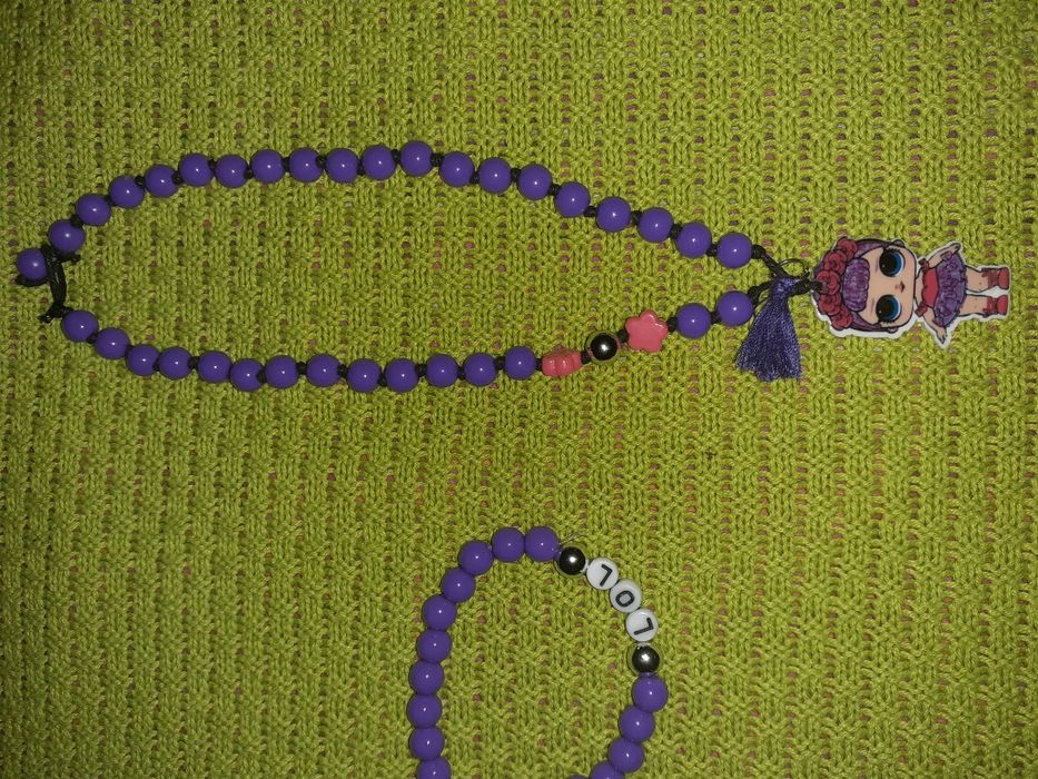Novo! Conjunto colar com pulseira da LOL