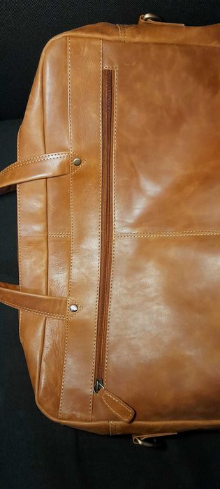 Mala de pele genuína