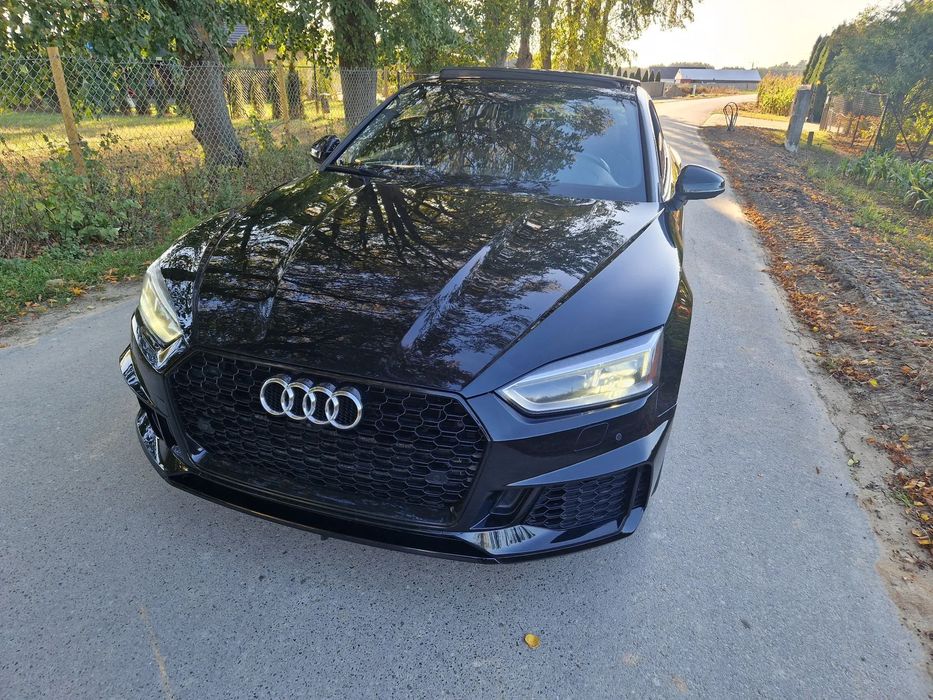 Audi A5 Coupé Audi A5 2.0TFSI Coupe Quattro S-Line B&O Kamery 360 2018 po serwisie