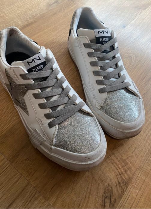 Sneakersy w stylu Golden Goose