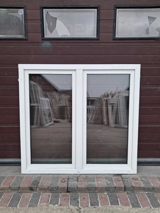 Okno 146x143 okna dwuskrzydłowe  pcv okna DOWÓZ CAŁY KRAJ