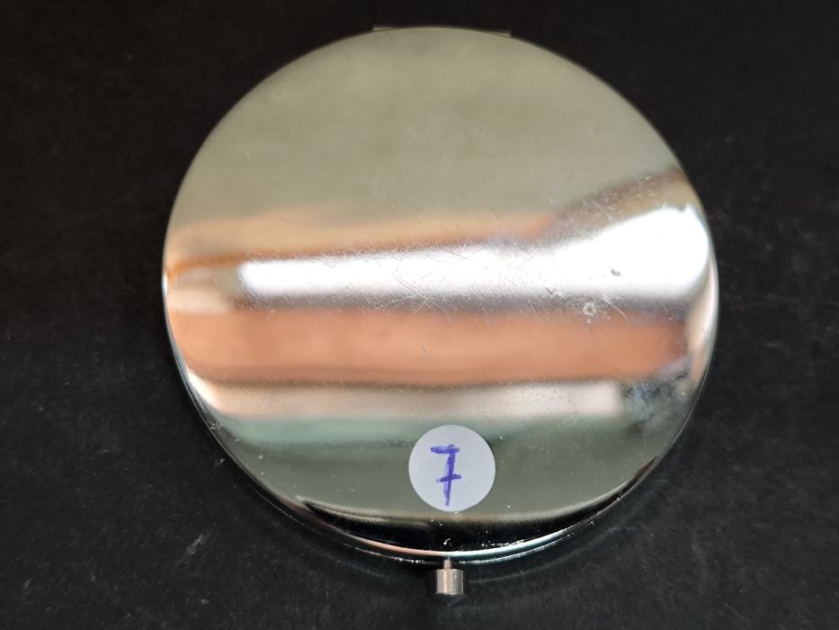 Espelho de bolso com imagem de elétrico