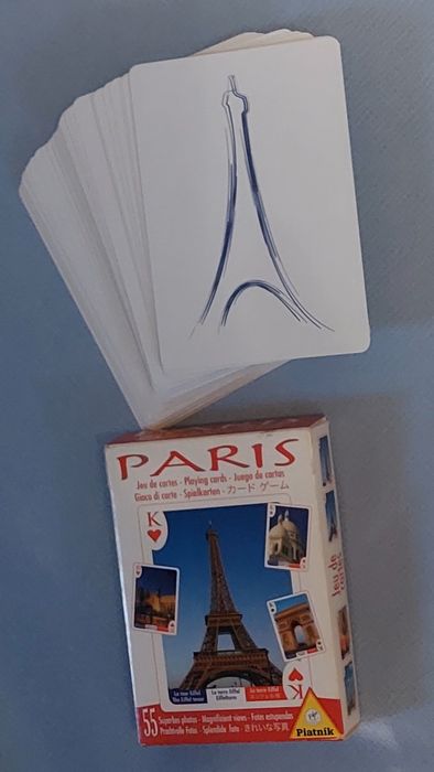 Вінтажні гральні карти ,,PARIS" (Piatnik)