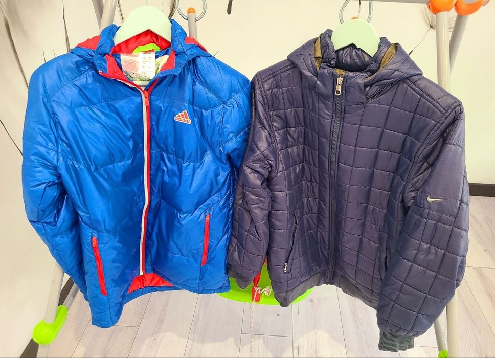 Фірмова пухова курточка на хлопчика 11-15років Nike  , adidas , Icepea
