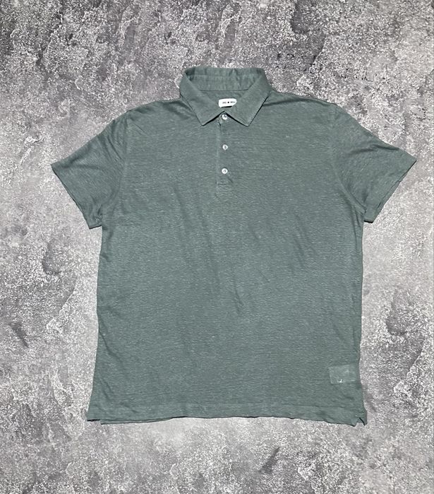 Лляне поло 3RD • MAY, оригінал, XL