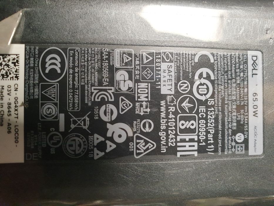 Блоки живлення dell