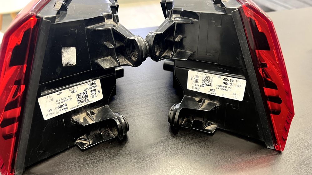 Задні стопи LED - Audi A6 C7 (седан, рестайлинг 2016рік) -  США