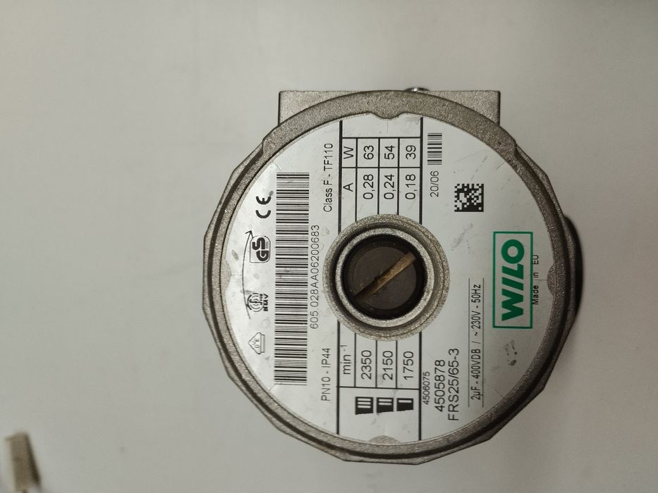 Pompa obiegowa Wilo FRS 25/65-3 Buderus