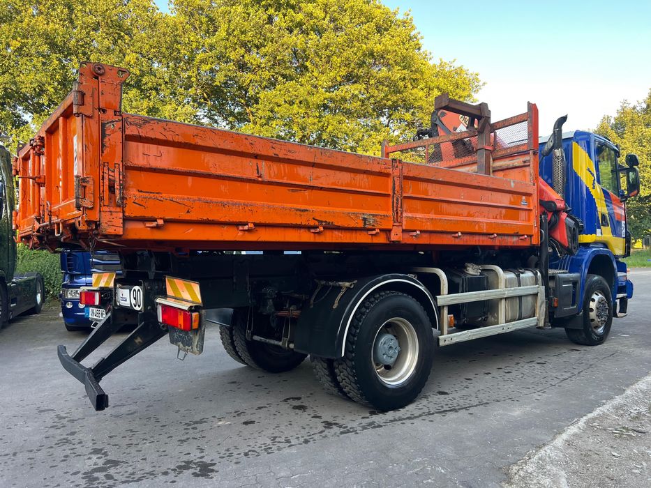 Scania G400 4x4 Palfinger PK14002 e basculante