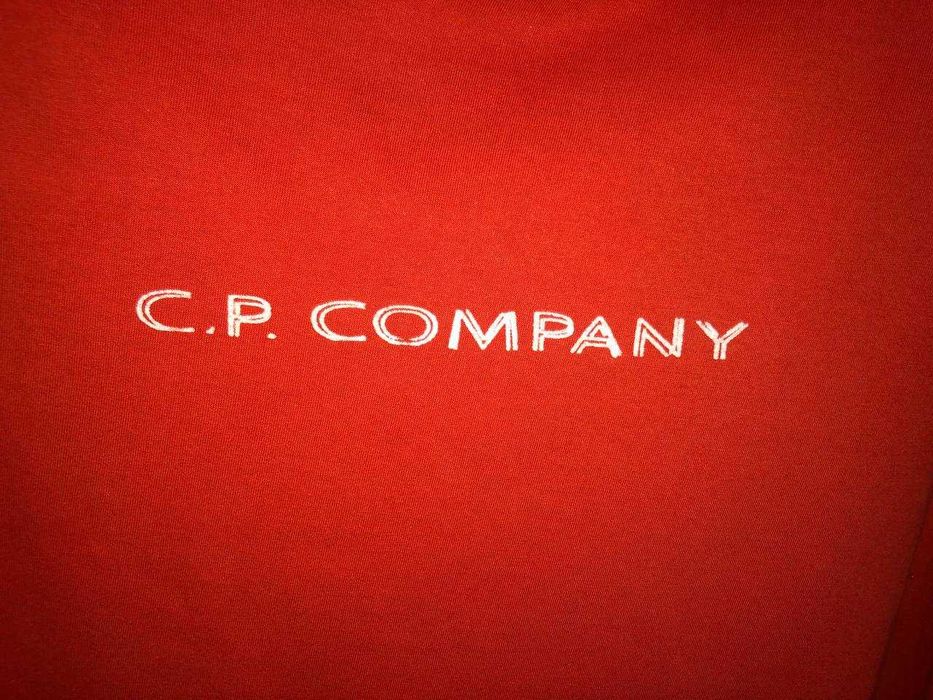 футболка C.P. Company красная