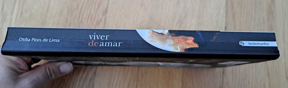 Livro - Viver de Amar - de Otília Pires de Lima