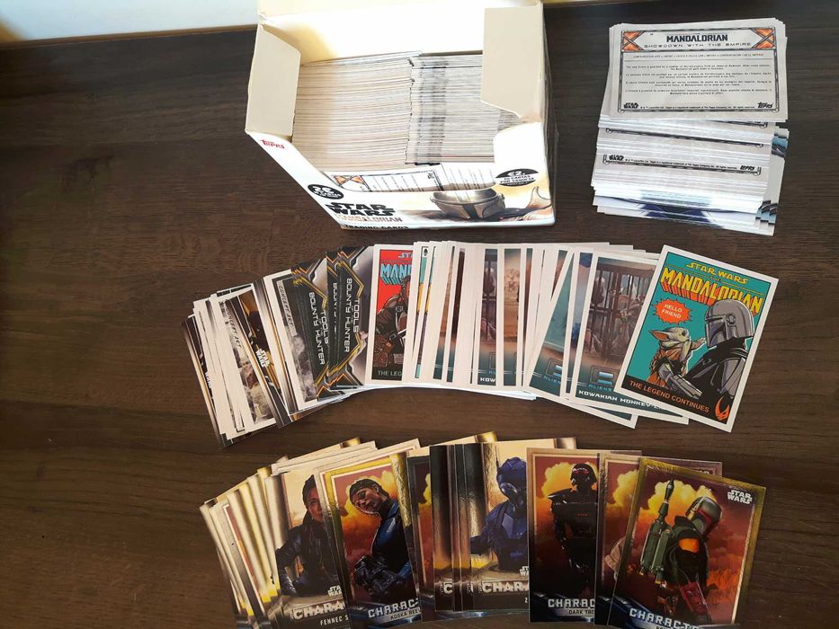 Cartas Star wars The Mandalorian - Topps