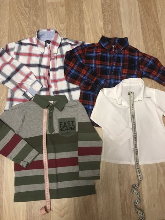 кофти сорочки, штани 4-6 років костюми
