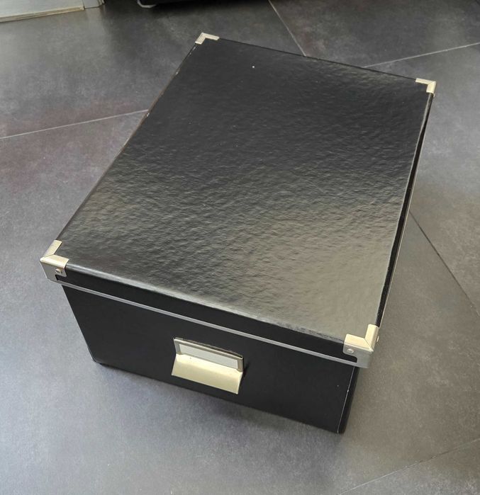 Conjunto de 8 caixas IKEA Kassett com tampa