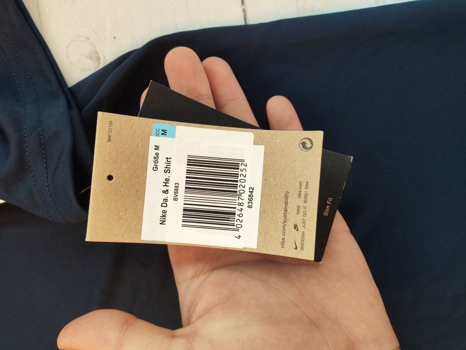 Новая футболка Nike Dri-FIT (Оригинал) с бирками — Размер M