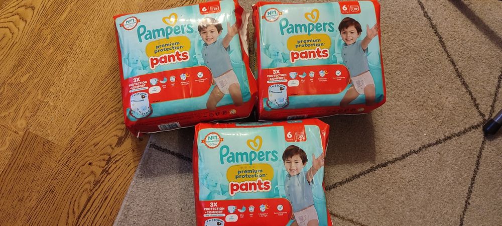 Pieluchy Pampers premium Pants 6