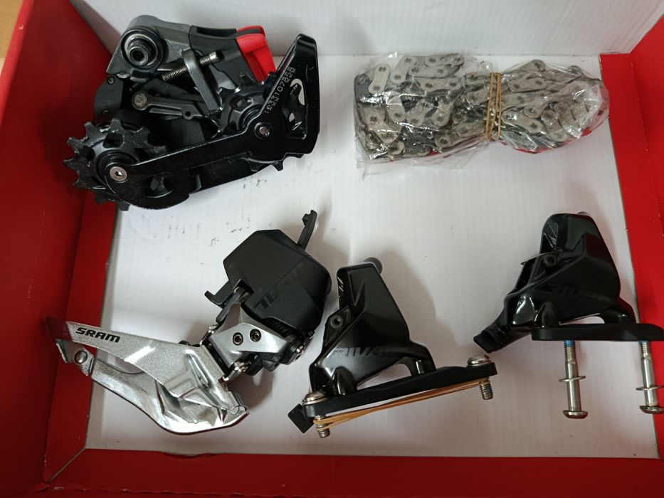 Transmissão sram rival 12v eletrônico