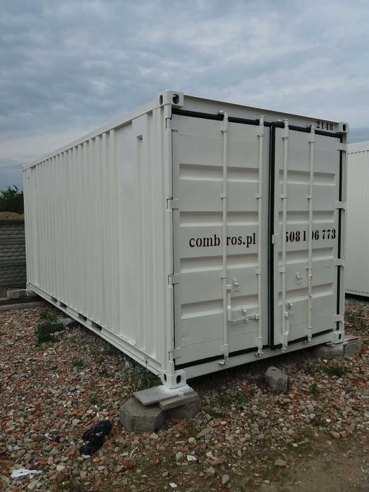Wynajem kontener magazynowy morski 6m 20-stopowy Poznań