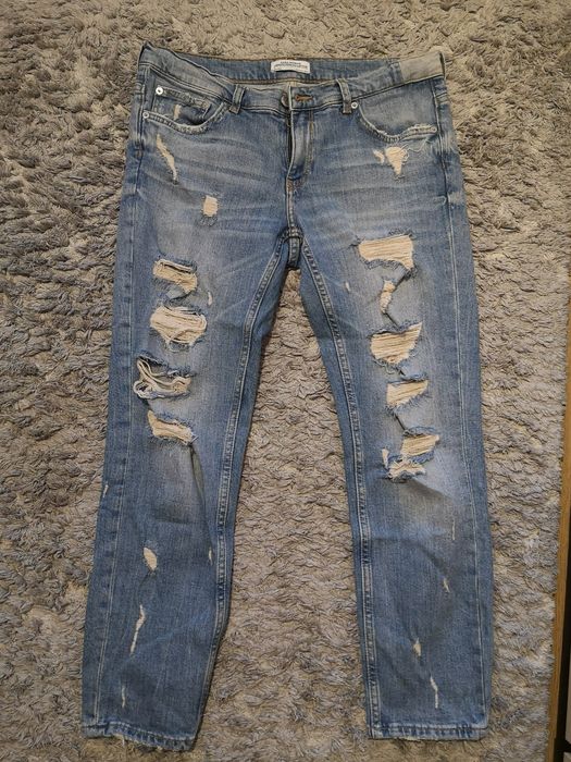 Spodnie jeansy Zara mom fit 36