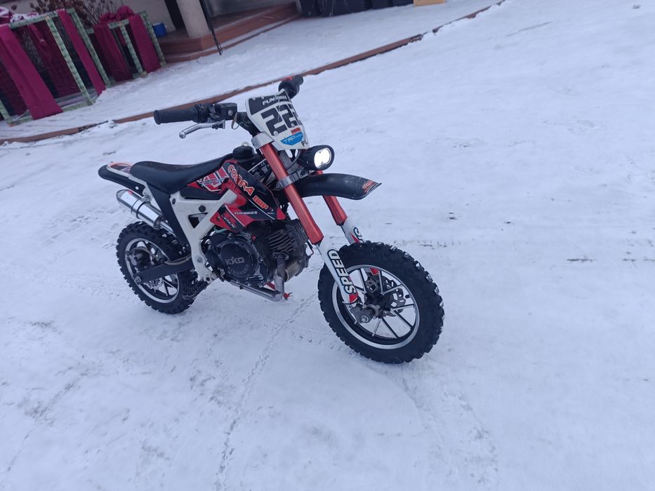 Cross Kxd 50 4t zamiana zamienię motocykl quad cross prl auto bus