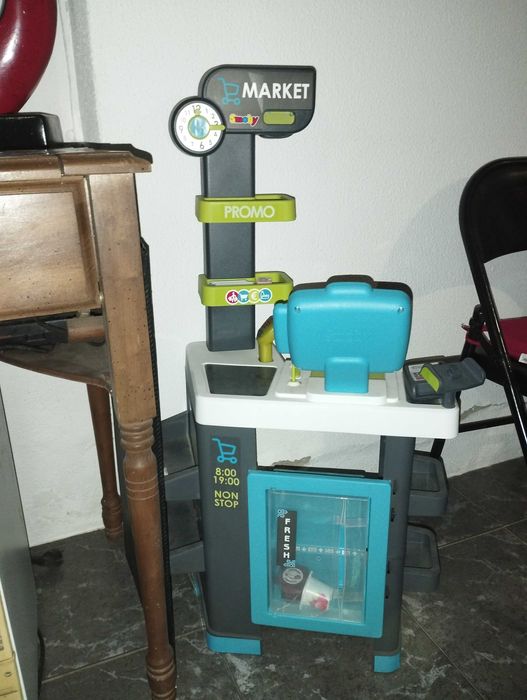 Mini Mercado Criança c/carro de compras