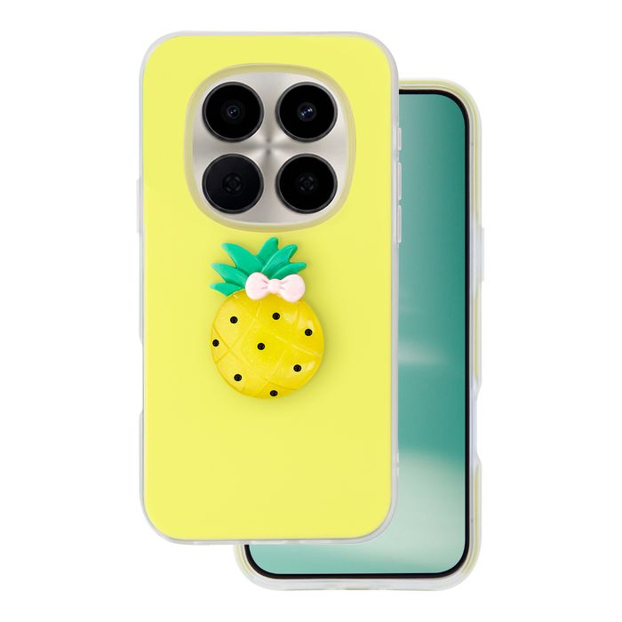 Nakładka Fruit 2in1 do Xiaomi Redmi Note 15 4G (EU) / 5G (EU) żółta
