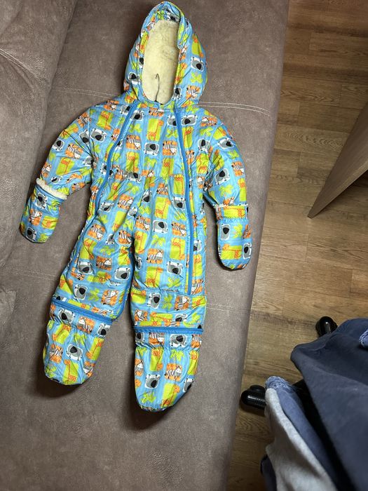 Комбінезон зимовий на овчині