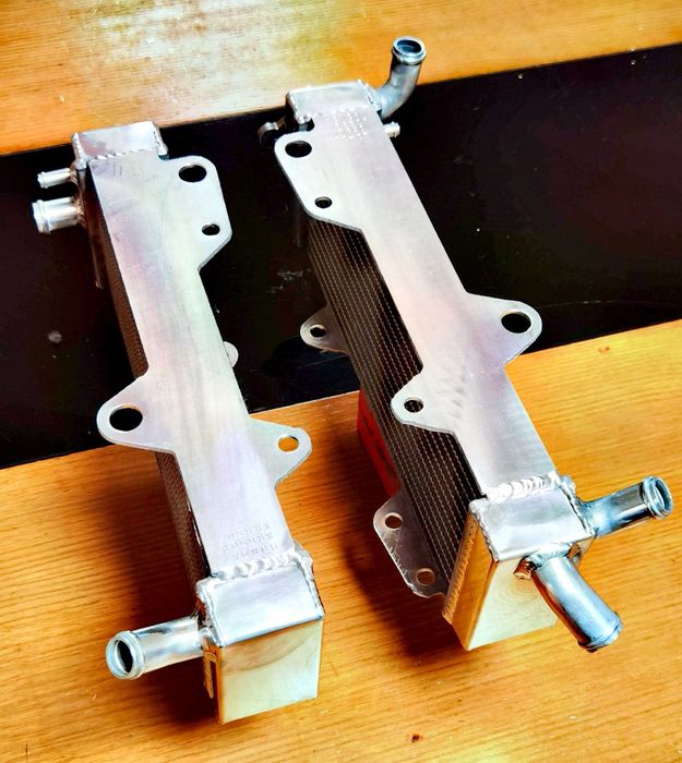 Radiadores HONDA XR650 XR650R de 2000 a 2007 Alumínio Performance