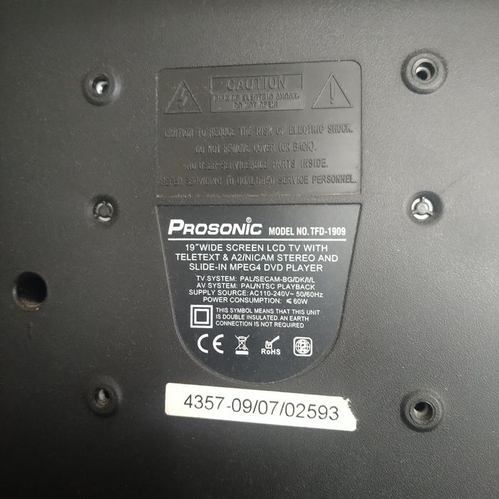 Prosonic 19" lcd