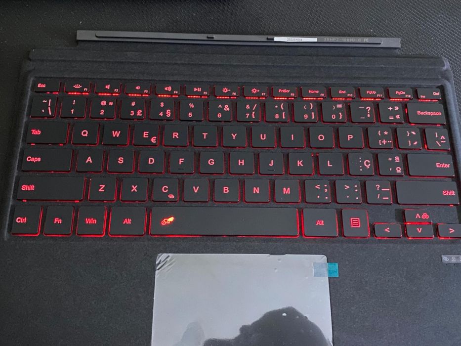 Teclado para surface pro 3/4/5/6/7/7+