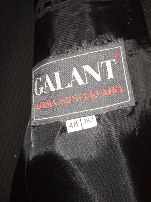 Garnitur męski 48/182 marynarka spodnie